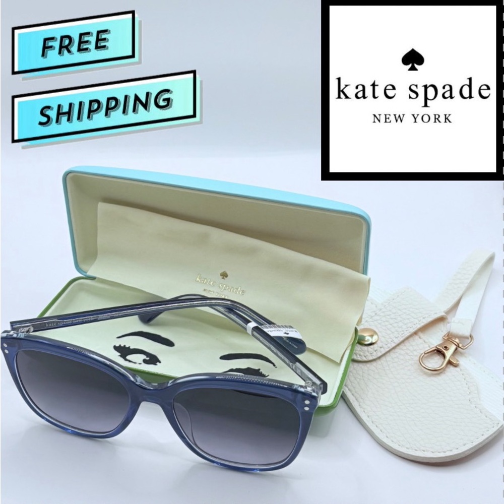 Kate Spade Blue Pella/P/S PJP/90 Cat-Eye Sunglasses